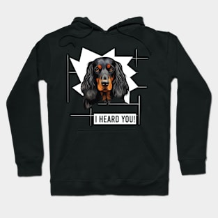 Funny Gordon Setter Dog Owner Humor Hoodie